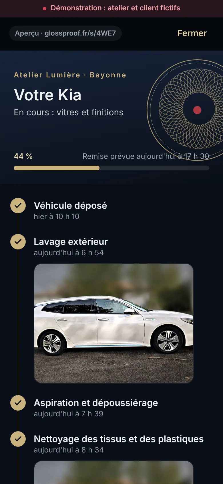 Le suivi du chantier vu par le client